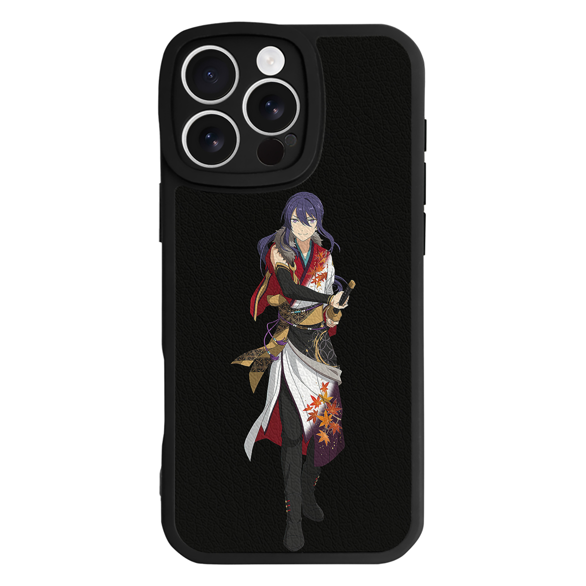 （画像用） あんさんぶるスターズ! Ensemble Stars 【iPhone 16シリーズ対応】シリコンスマホケース（レザー調） 材質：シリコン